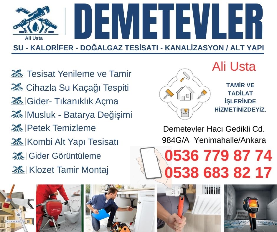 Demetevler Su Kaçağı Tespiti